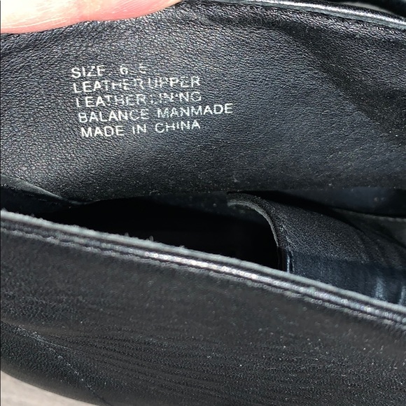 Matiko Sharon Black Hidden Heel Leather Boots 6.5 - Picture 8 of 11